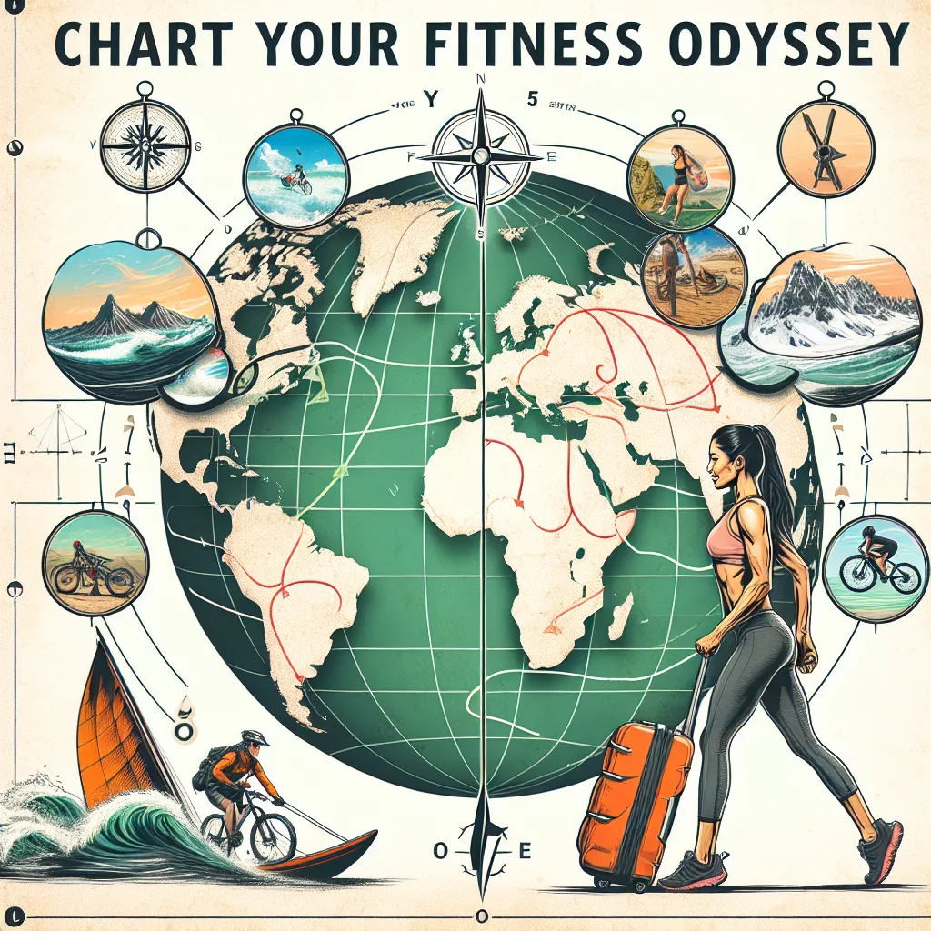 Chart Your Fitness Odyssey: 5 Exciting Active Travel Tips for the Brave Wanderer