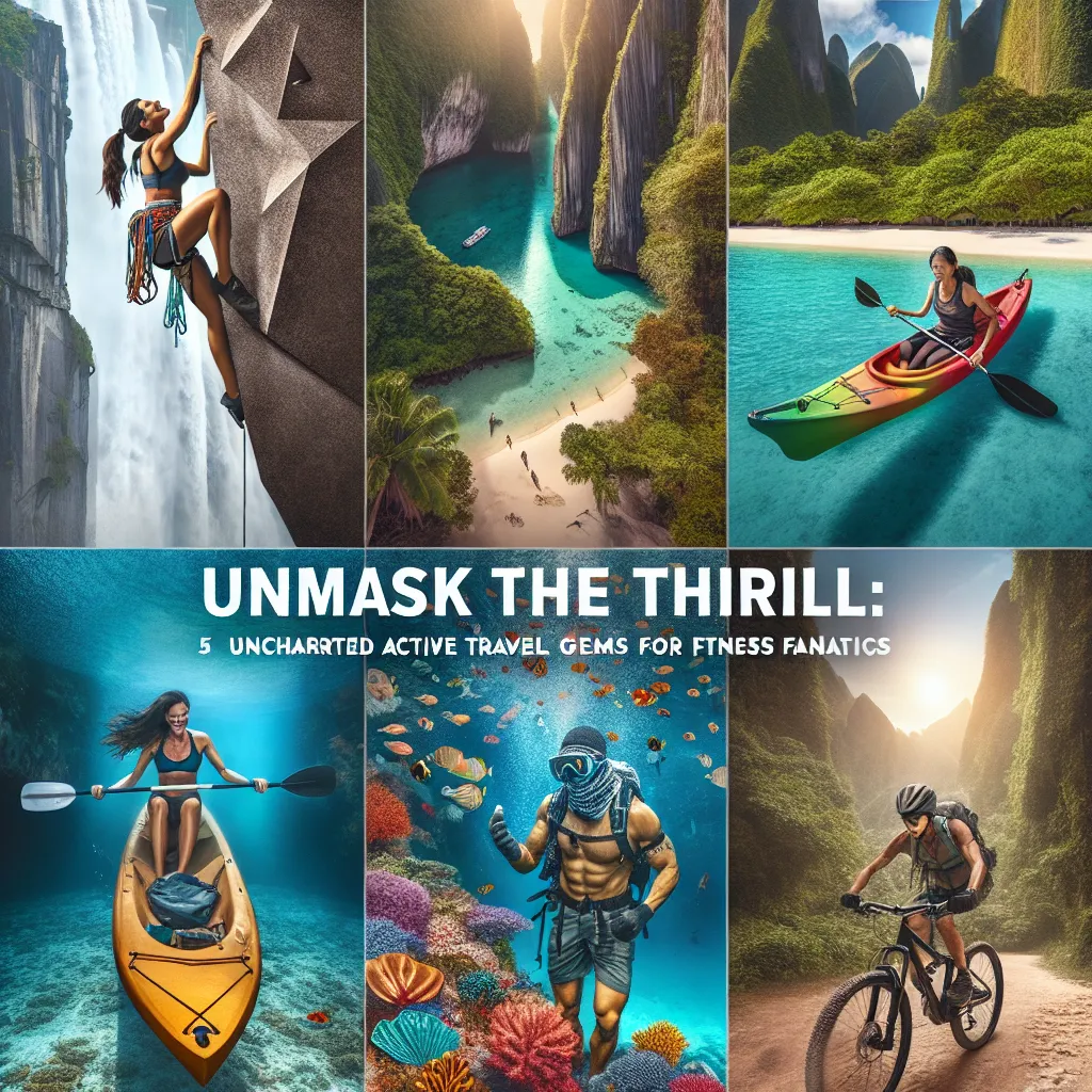 Unmask the Thrill: 5 Uncharted Active Travel Gems for Fitness Fanatics