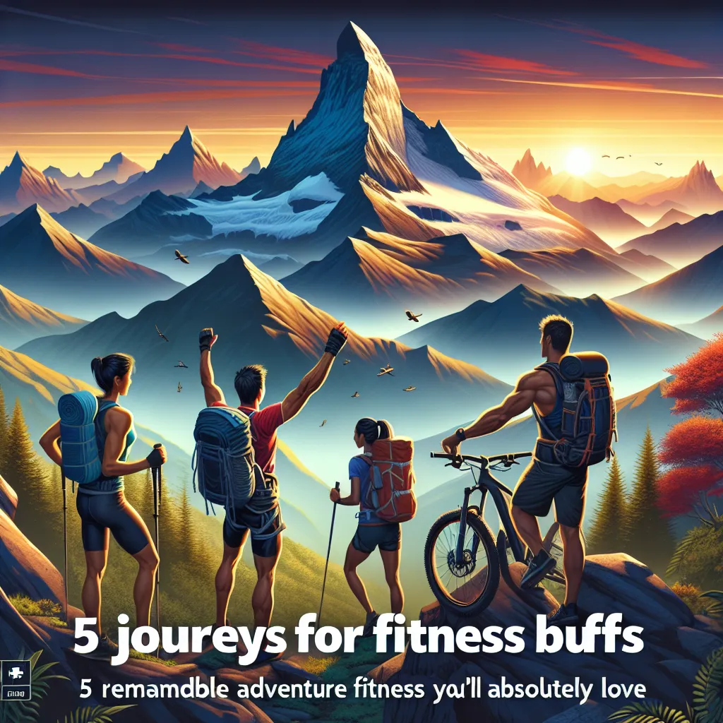 Epic Journeys for Fitness Buffs: 5 Remarkable Adventure Fitness Destinations You'll Absolutely Love