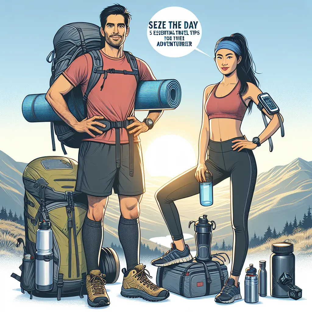 Seize the Day: 5 Essential Travel Tips for the Fitness Adventurer
